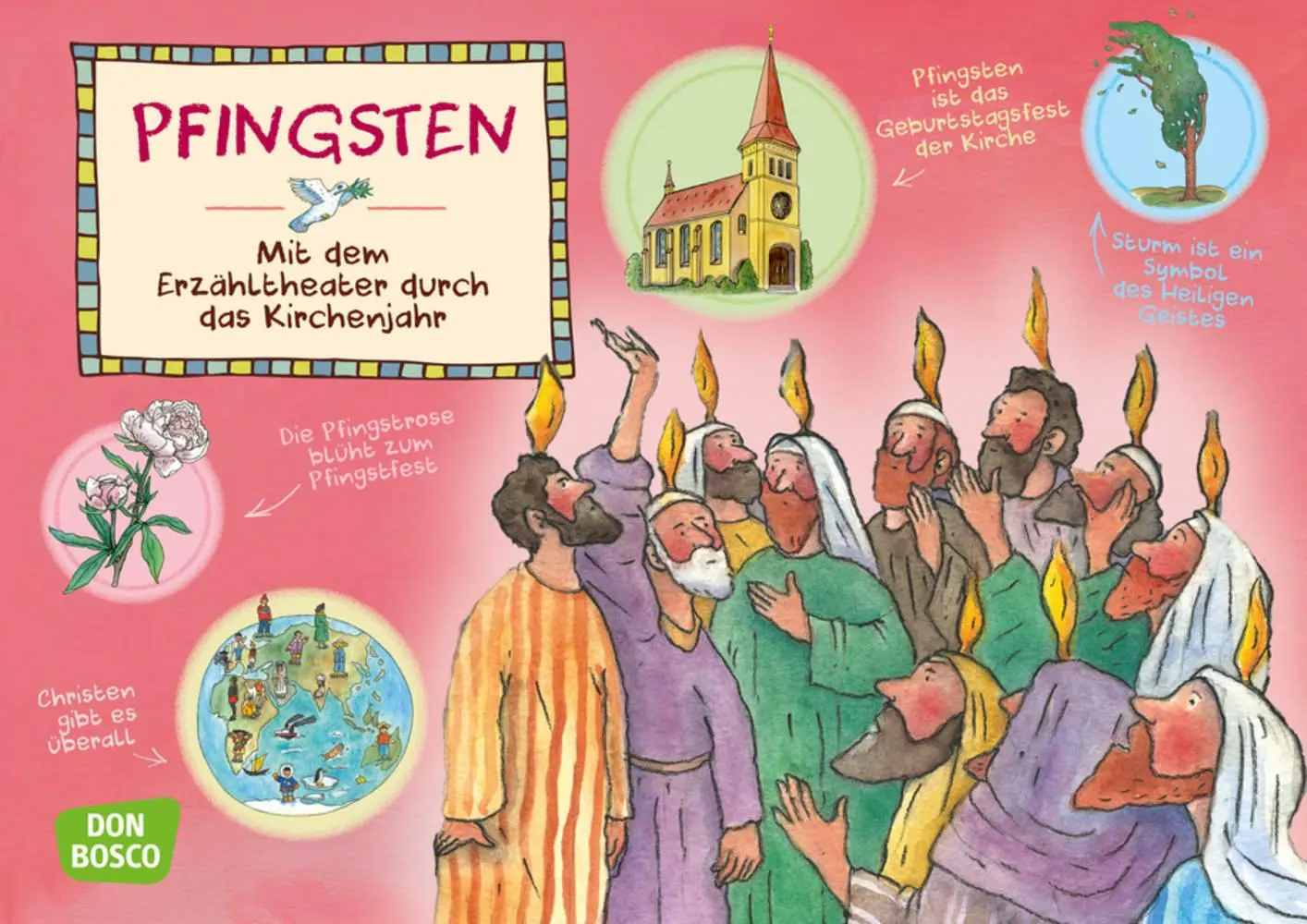 Cover: 4260179514937 | Pfingsten. Kamishibai Bildkartenset. | Esther Hebert (u. a.) | Box