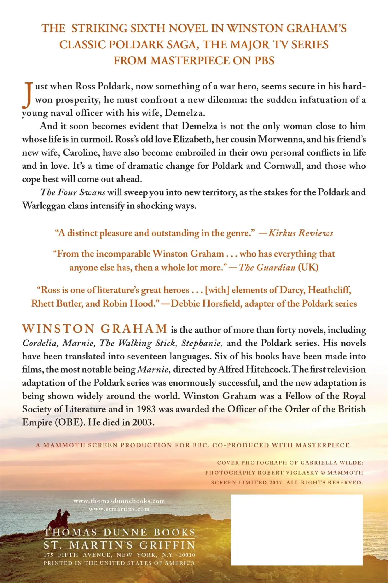 Rückseite: 9781250124937 | Four Swans | Winston Graham | Taschenbuch | Kartoniert / Broschiert