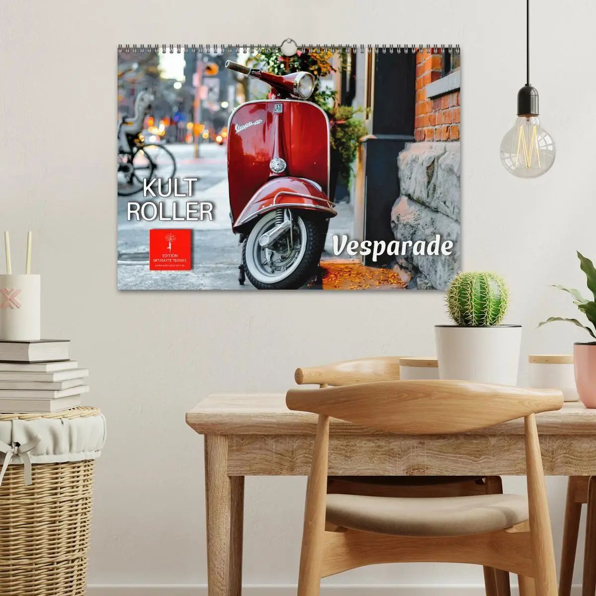 Bild: 9783457554937 | Kult Roller - Vesparade (Wandkalender 2026 DIN A3 quer), CALVENDO...