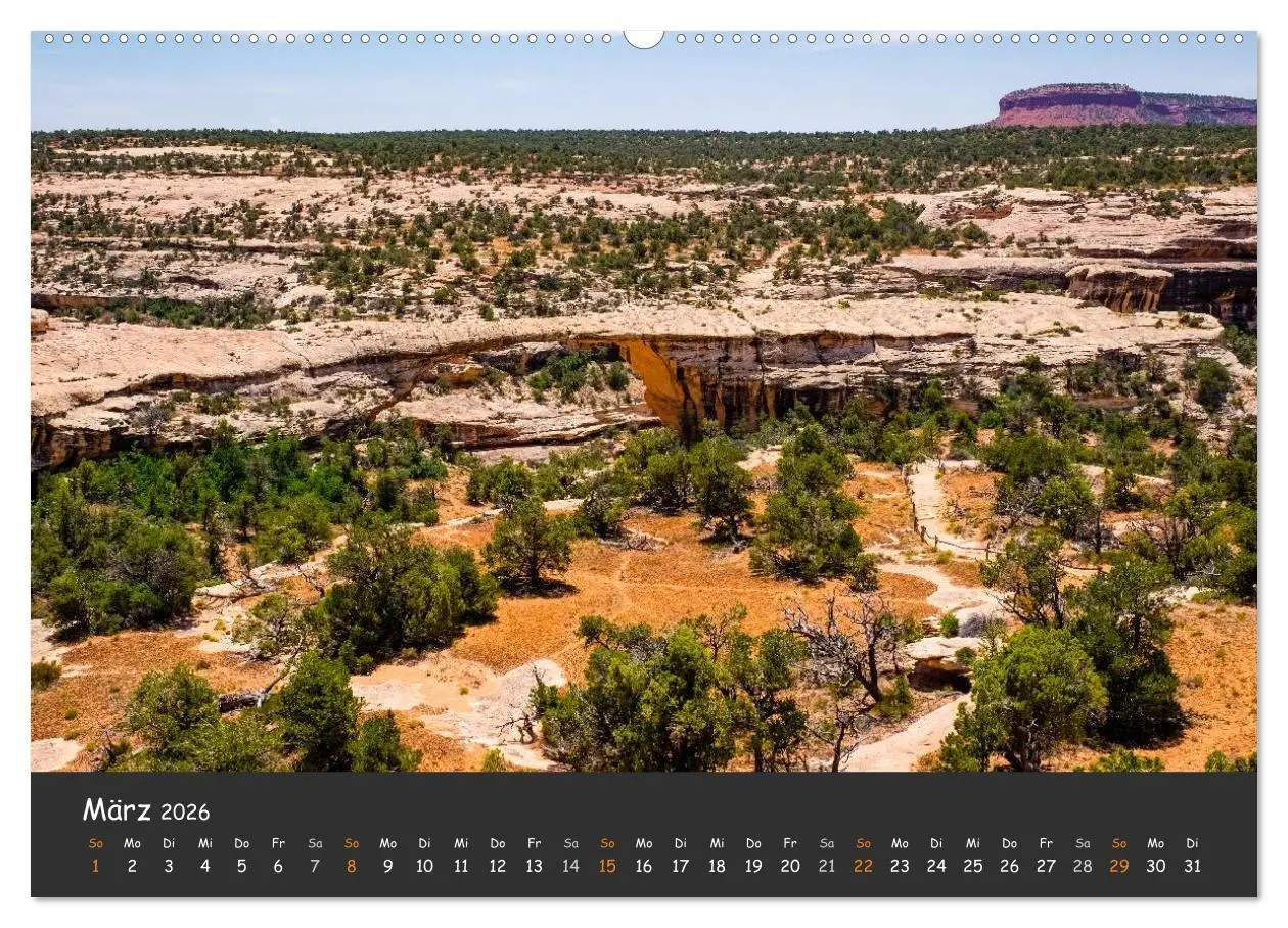 Bild: 9783516024937 | Die Canyons der USA (hochwertiger Premium Wandkalender 2026 DIN A2...