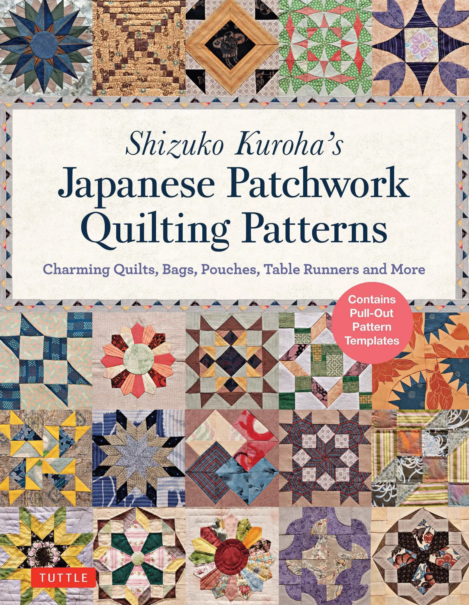 Cover: 9784805314937 | Shizuko Kuroha's Japanese Patchwork Quilting Patterns | Shizuko Kuroha