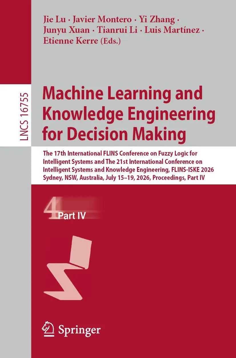 Cover: 9789819224937 | Machine Learning and Knowledge Engineering for Decision Making | Buch