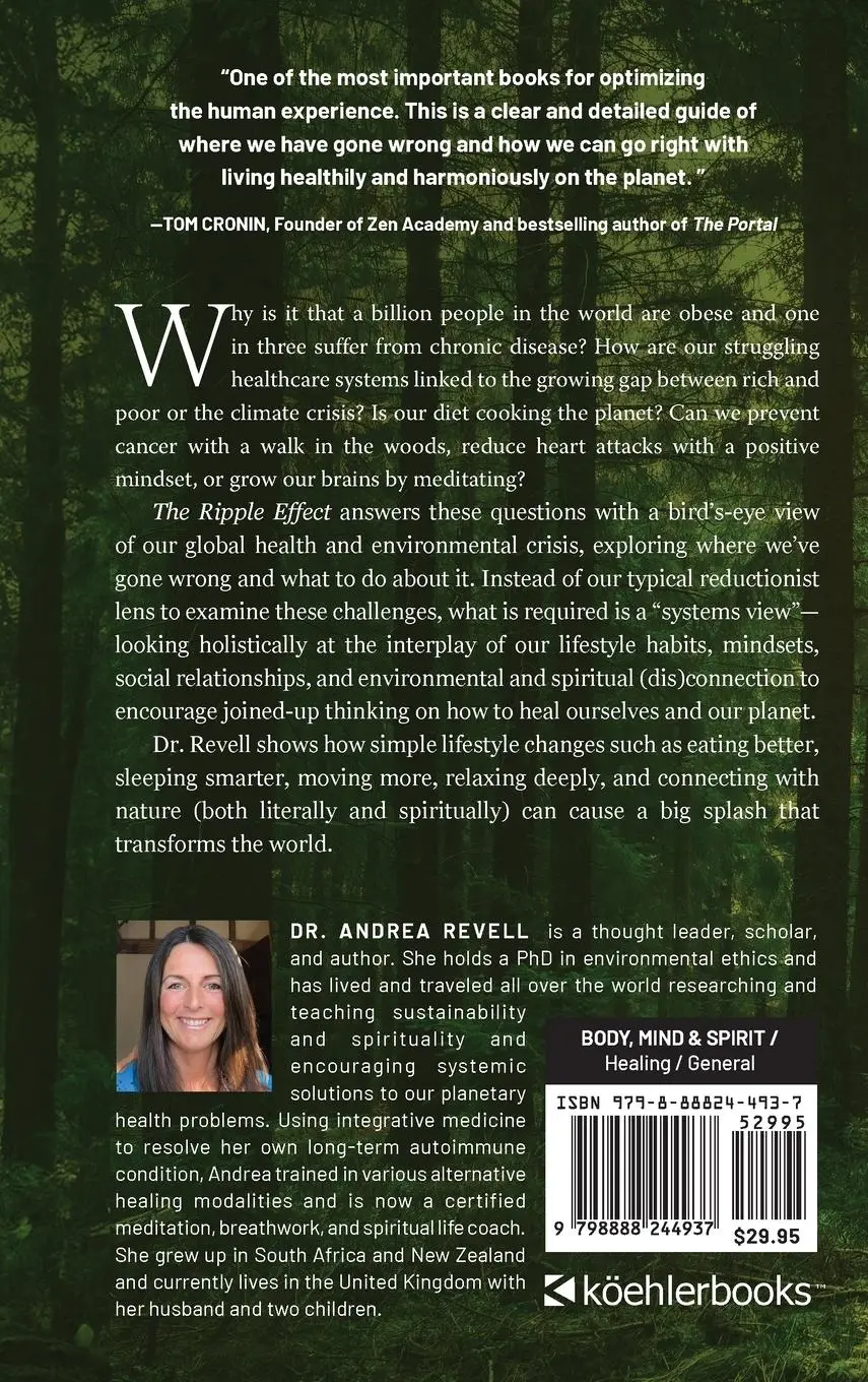 Rückseite: 9798888244937 | The Ripple Effect | Healing Ourselves, Healing Our Planet | Revell