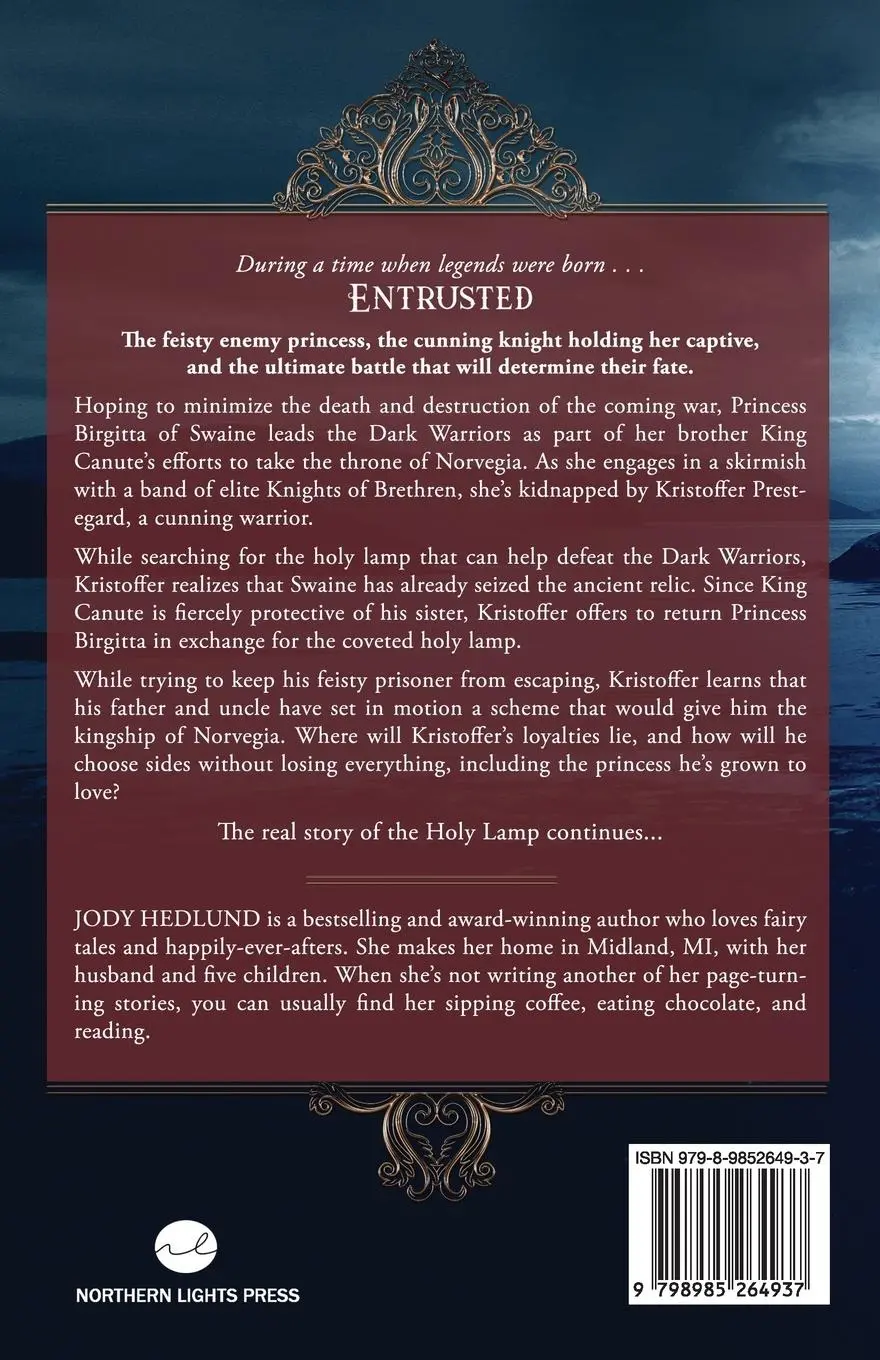 Rückseite: 9798985264937 | Entrusted | Jody Hedlund | Taschenbuch | Knights of Brethren | 2022
