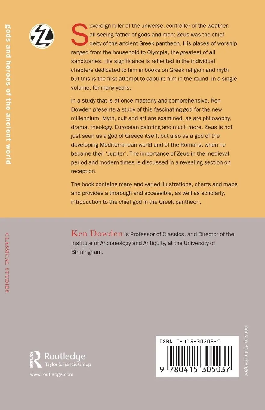 Rückseite: 9780415305037 | Zeus | Ken Dowden | Taschenbuch | Einband - flex.(Paperback) | 2005