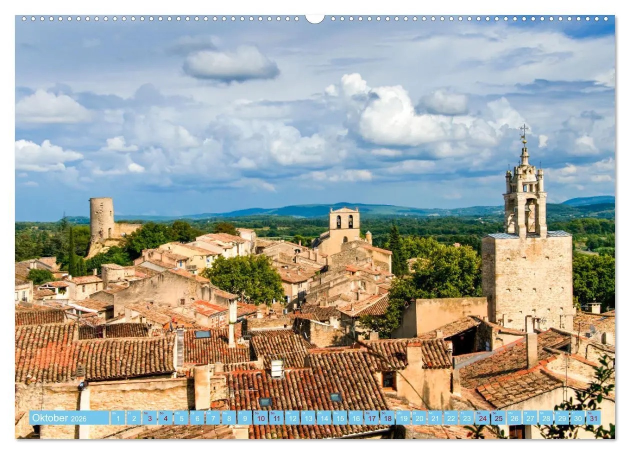 Bild: 9783457515037 | Dörfer in der Provence (hochwertiger Premium Wandkalender 2026 DIN...