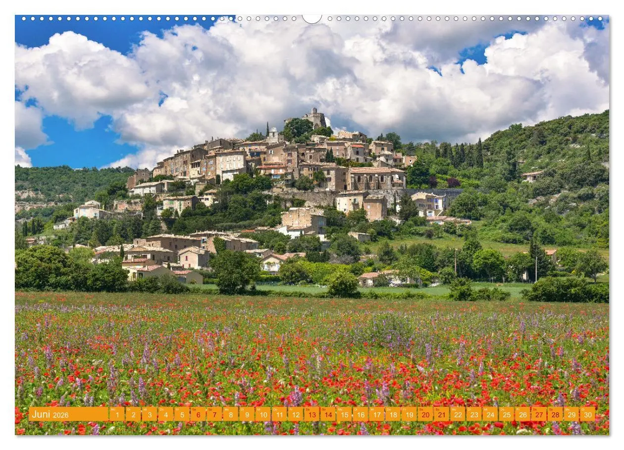 Bild: 9783457515037 | Dörfer in der Provence (hochwertiger Premium Wandkalender 2026 DIN...