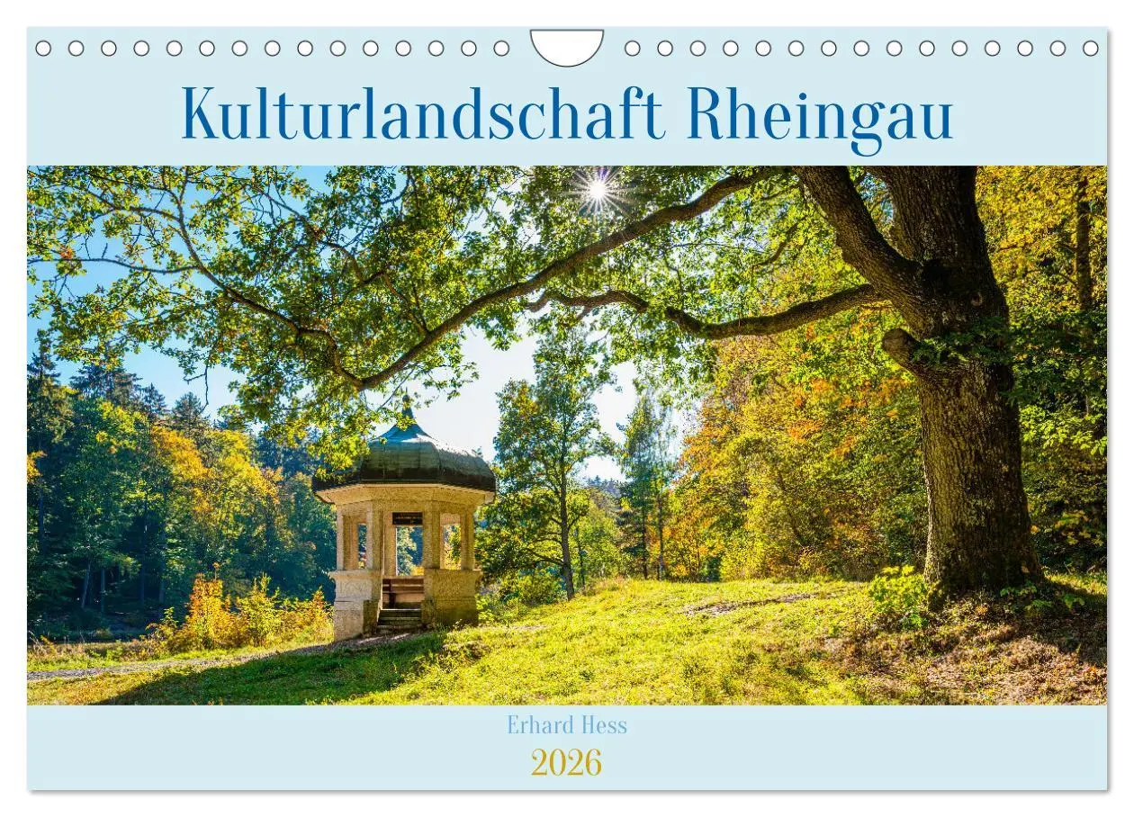 Cover: 9783516155037 | Kulturlandschaft Rheingau (Wandkalender 2026 DIN A4 quer), CALVENDO...