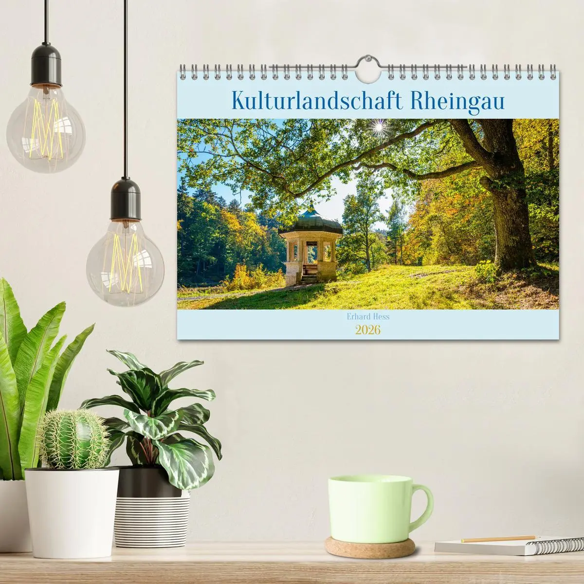 Bild: 9783516155037 | Kulturlandschaft Rheingau (Wandkalender 2026 DIN A4 quer), CALVENDO...