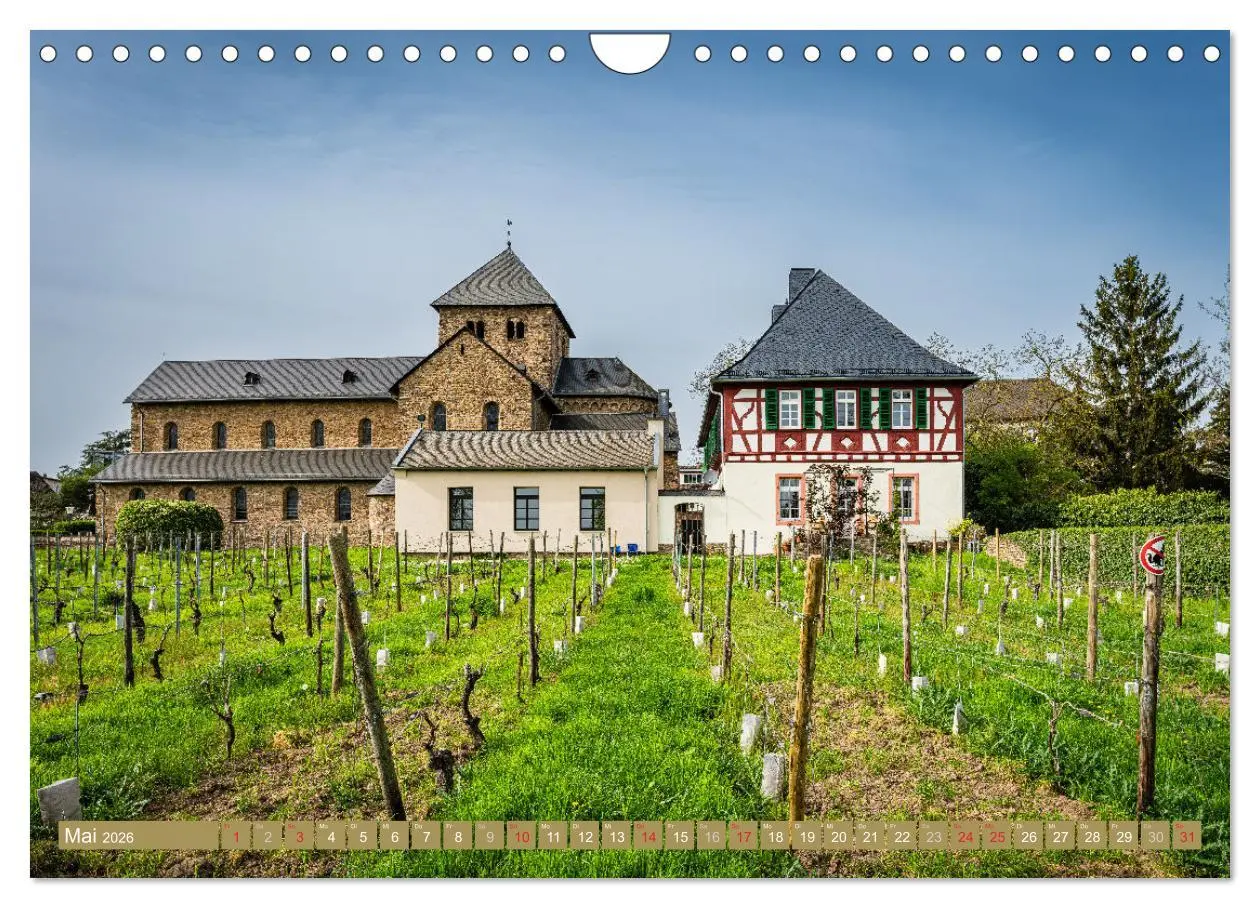 Bild: 9783516155037 | Kulturlandschaft Rheingau (Wandkalender 2026 DIN A4 quer), CALVENDO...