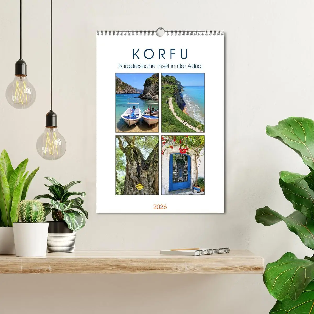 Bild: 9783516395037 | Korfu - Paradiesische Insel in der Adria (Wandkalender 2026 DIN A3...