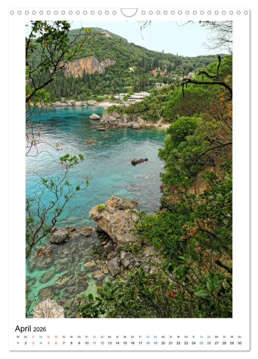 Bild: 9783516395037 | Korfu - Paradiesische Insel in der Adria (Wandkalender 2026 DIN A3...