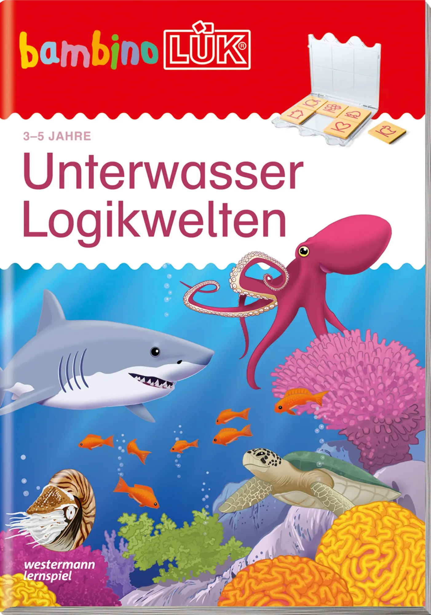 Cover: 9783837775037 | bambinoLÜK - Oktopus. Unterwasser Logikwelten | Wibke Bierwald | 32 S. Cover: 9783837775037 | bambinoLÜK - Oktopus. Unterwasser Logikwelten | Wibke Bierwald | 32 S.