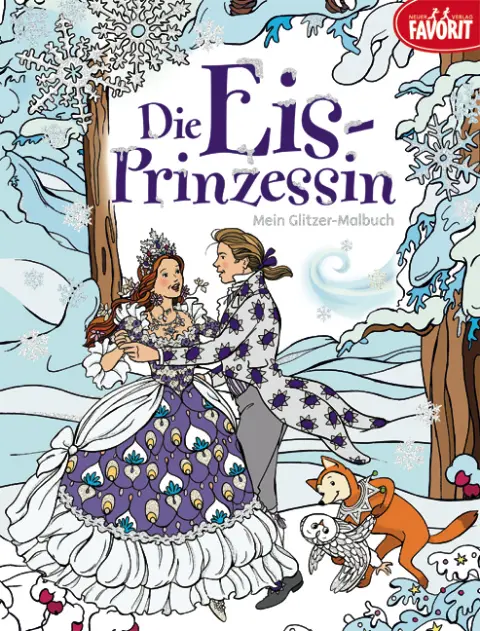 Cover: 9783849415037 | Die Eis-Prinzessin | Mein Glitzer-Malbuch | Taschenbuch | Deutsch