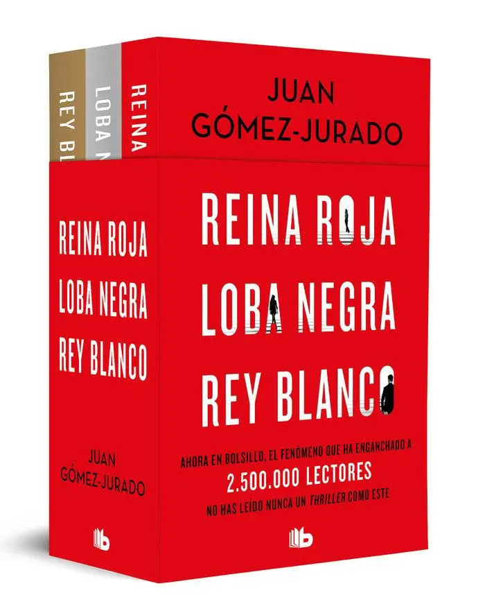 Cover: 9788413145037 | Trilogía Reina roja (Pack con: Reina roja Loba negra Rey blanco)