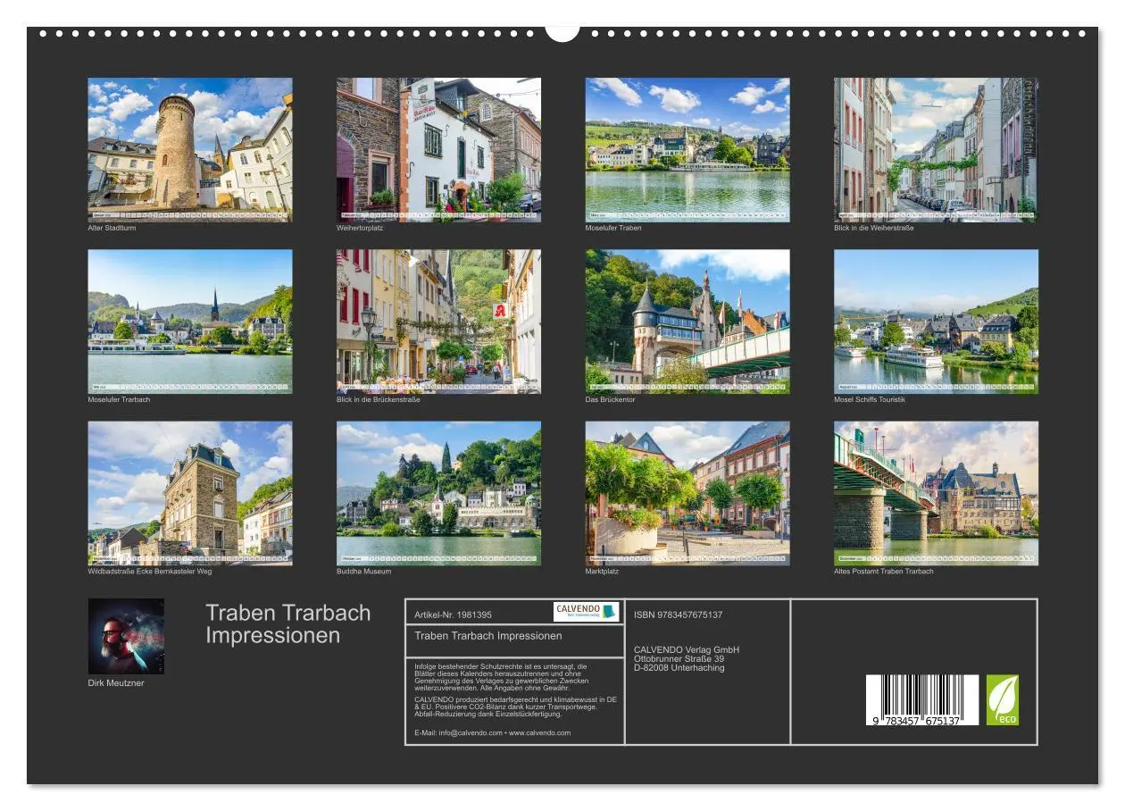 Bild: 9783457675137 | Traben Trarbach Impressionen (hochwertiger Premium Wandkalender...