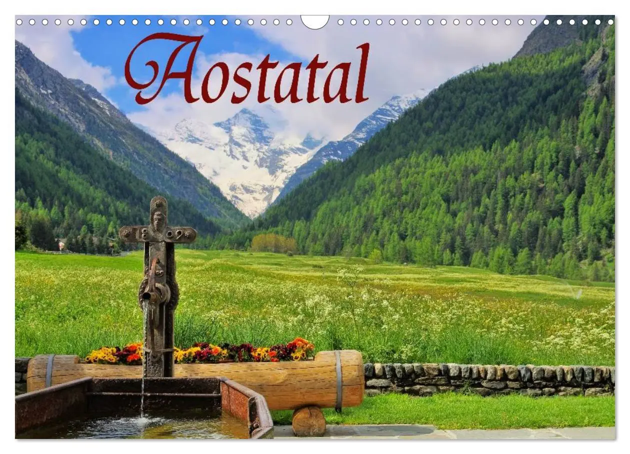Cover: 9783516215137 | Aostatal (Wandkalender 2026 DIN A3 quer), CALVENDO Monatskalender