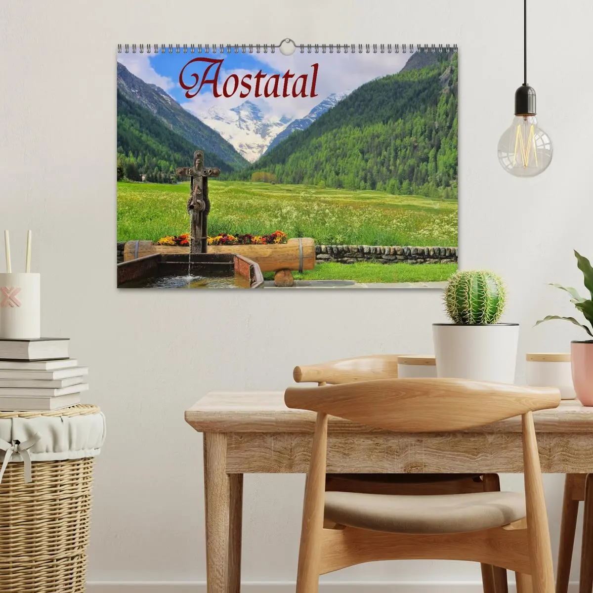 Bild: 9783516215137 | Aostatal (Wandkalender 2026 DIN A3 quer), CALVENDO Monatskalender