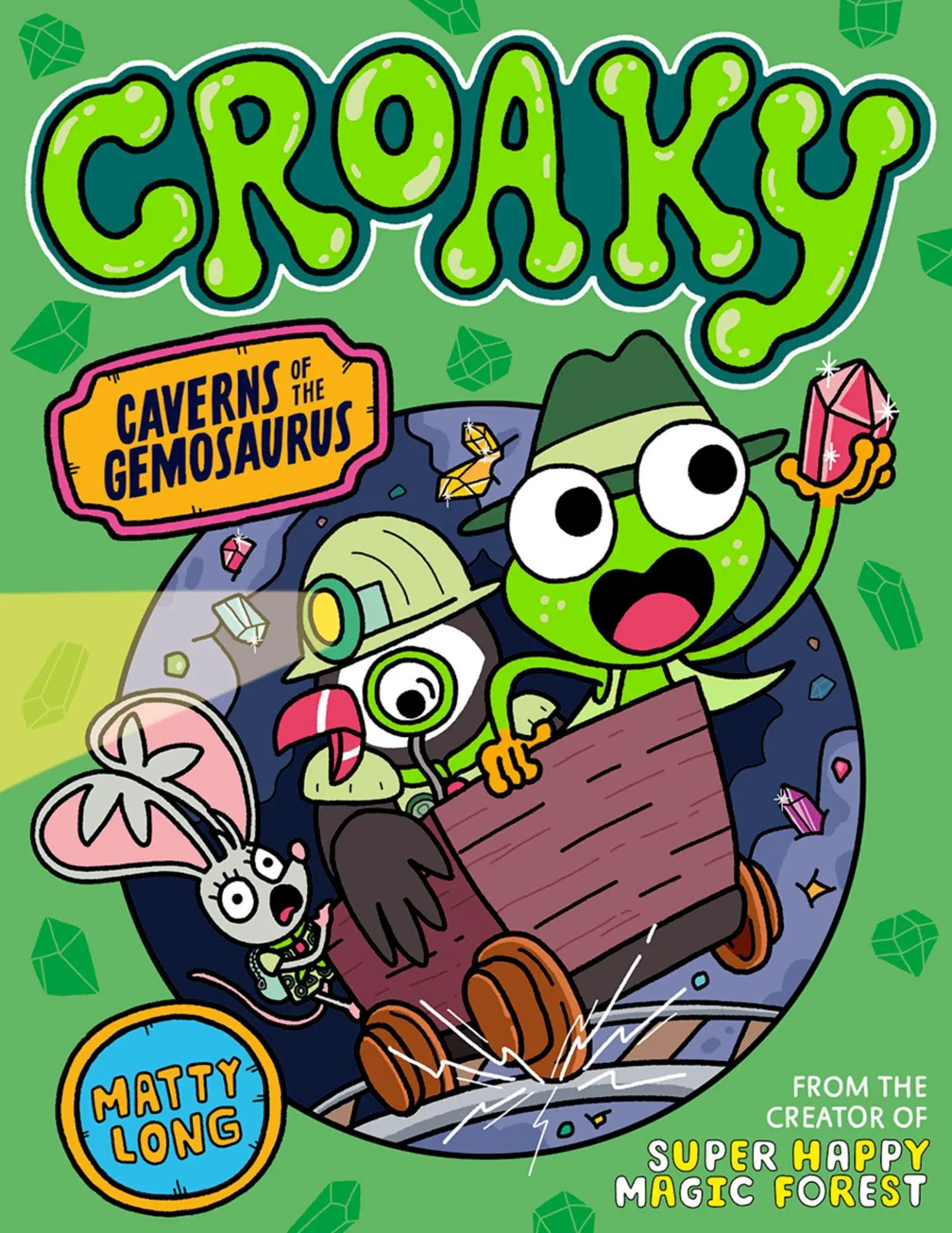Cover: 9780192785237 | Croaky: Caverns of the Gemosaurus | Matty Long | Taschenbuch | Croaky