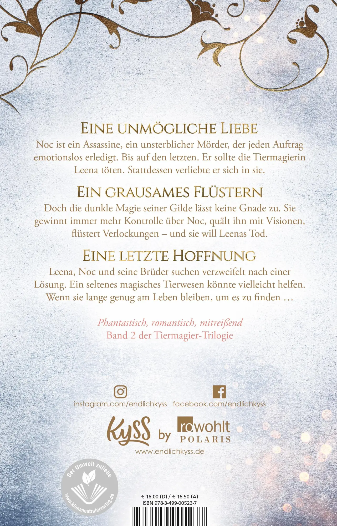Rückseite: 9783499005237 | Die Tiermagierin - Sturmseele | Maxym M. Martineau | Taschenbuch