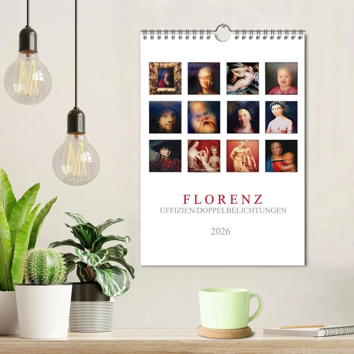 Bild: 9783516375237 | Florenz, Uffizien (Wandkalender 2026 DIN A4 hoch), CALVENDO...