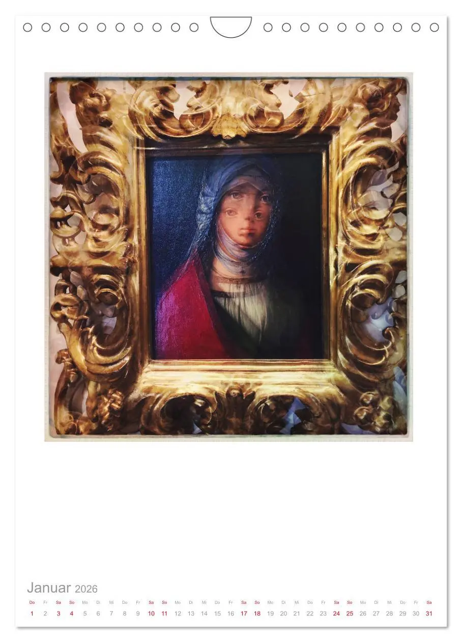 Bild: 9783516375237 | Florenz, Uffizien (Wandkalender 2026 DIN A4 hoch), CALVENDO...