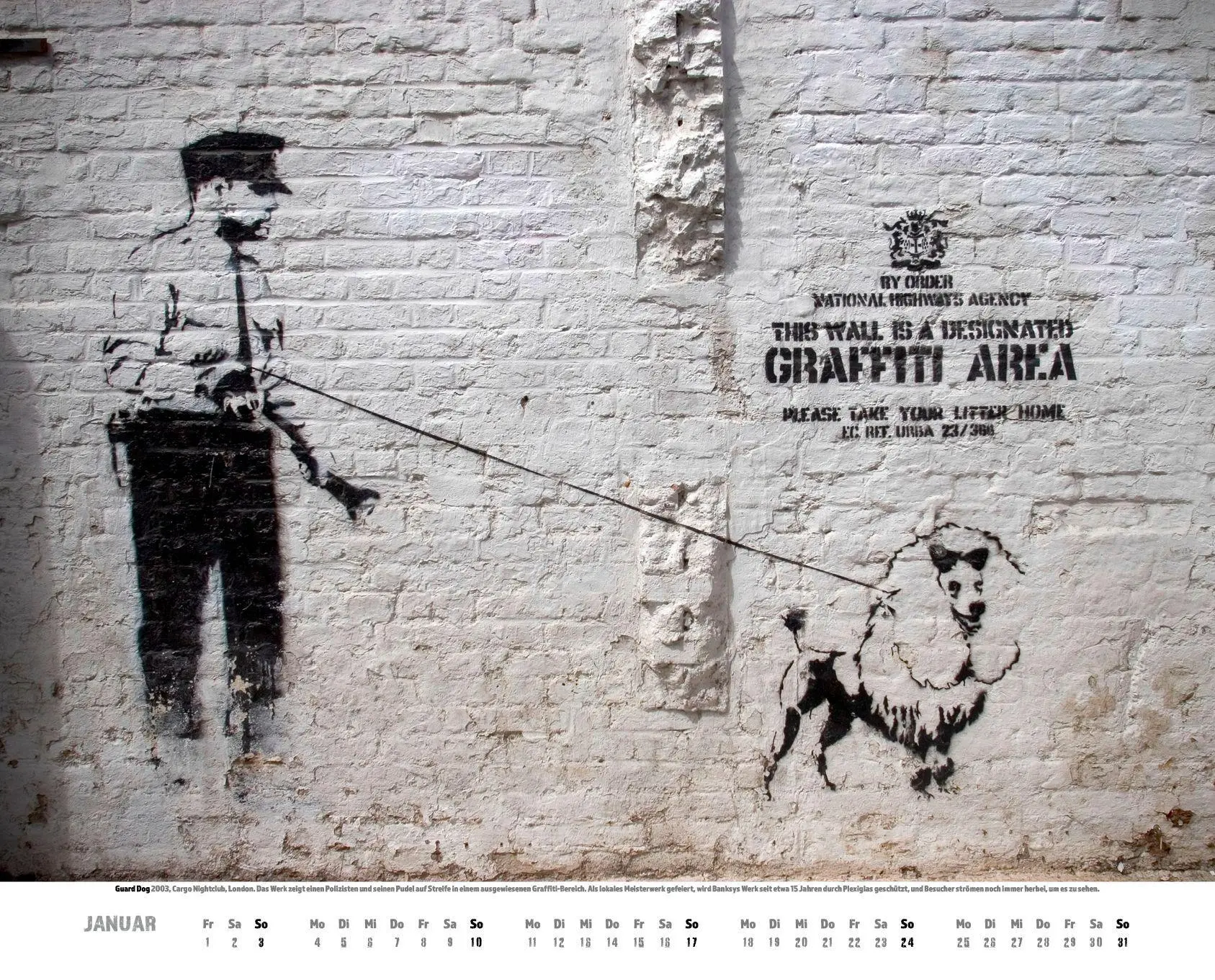 Bild: 9783960585237 | Banksy Kalender 2027 Premium XXL-Posterkalender | Kalender | 14 S.