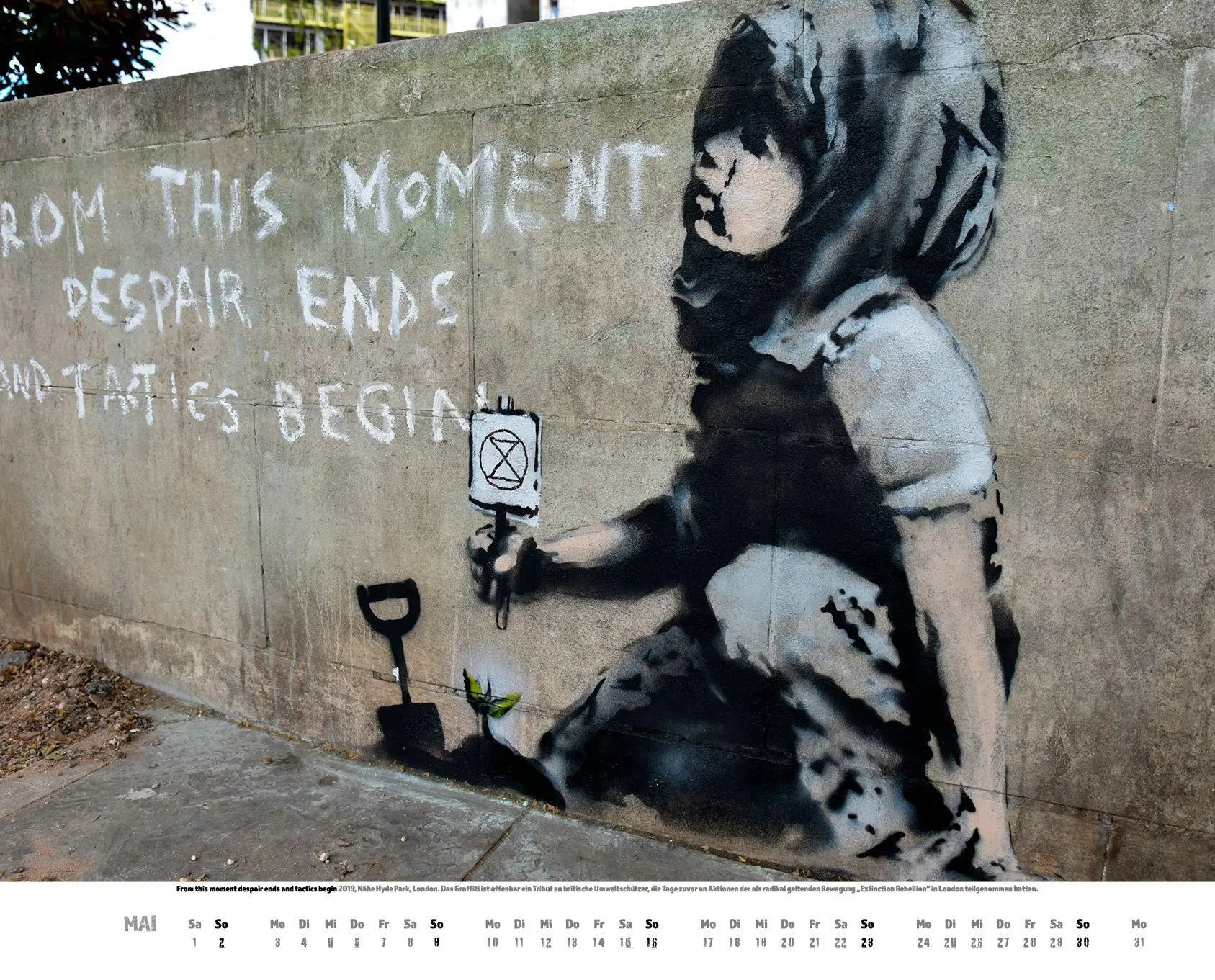 Bild: 9783960585237 | Banksy Kalender 2027 Premium XXL-Posterkalender | Kalender | 14 S.
