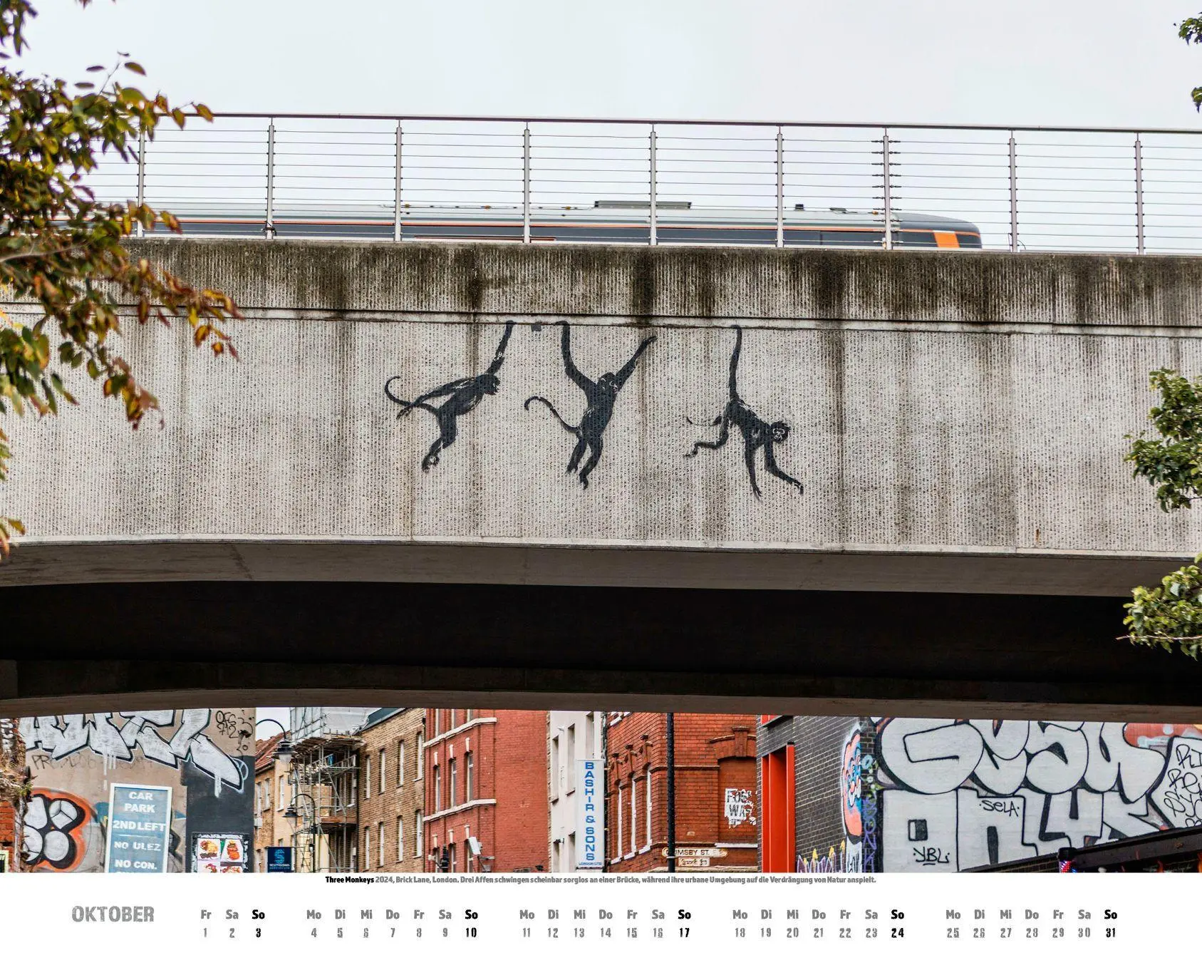 Bild: 9783960585237 | Banksy Kalender 2027 Premium XXL-Posterkalender | Kalender | 14 S.