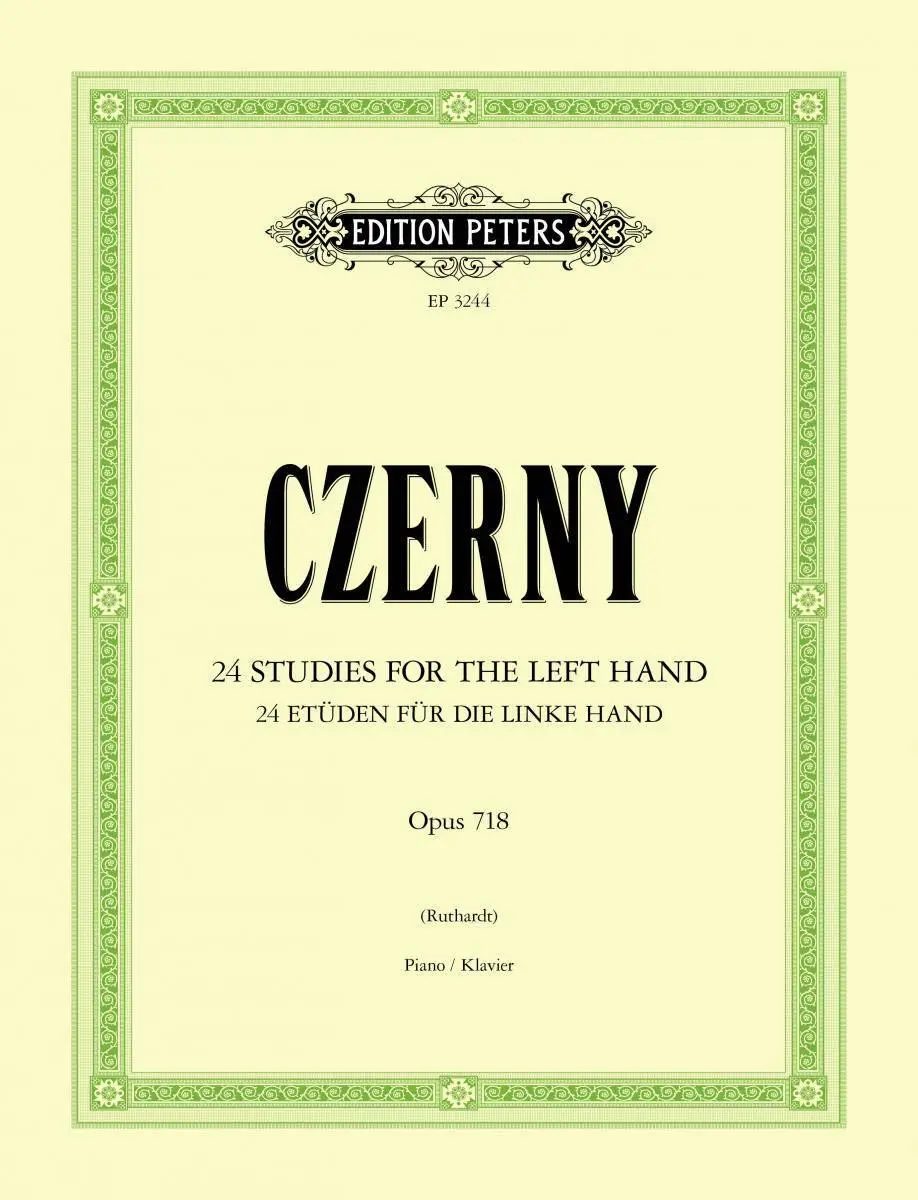 Cover: 9790014015237 | 24 Studies for the Left Hand Op. 718 | Carl Czerny | Taschenbuch