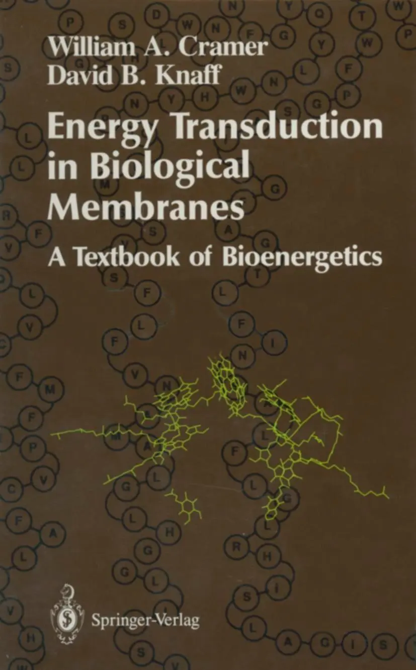 Cover: 9780387975337 | Energy Transduction in Biological Membranes | Cramer (u. a.) | Buch