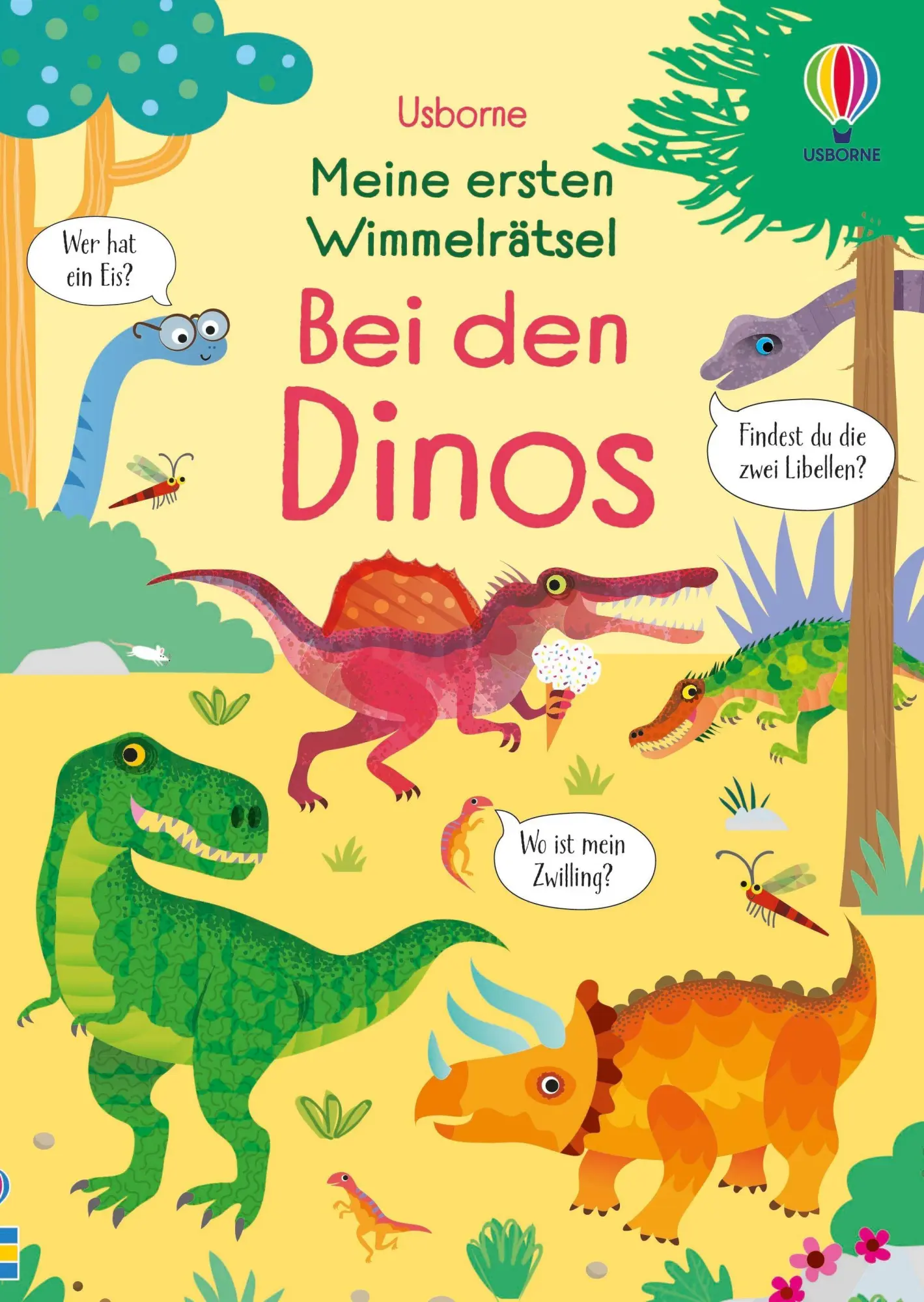 Cover: 9781035705337 | Meine ersten Wimmelrätsel: Bei den Dinos | Kirsteen Robson | Buch