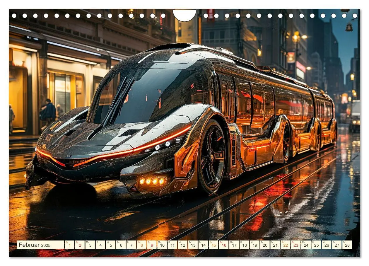 Bild: 9783383855337 | Busse Fantasien (Wandkalender 2025 DIN A4 quer), CALVENDO...