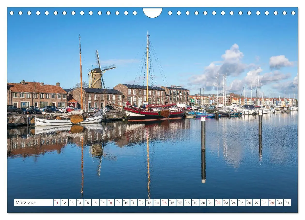 Bild: 9783457275337 | Die ganze Vielfalt der Niederlande (Wandkalender 2026 DIN A4 quer),...
