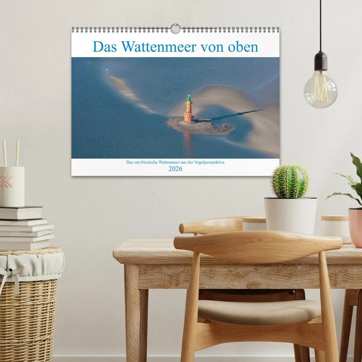 Bild: 9783457895337 | Das Wattenmeer von oben (Wandkalender 2026 DIN A3 quer), CALVENDO...