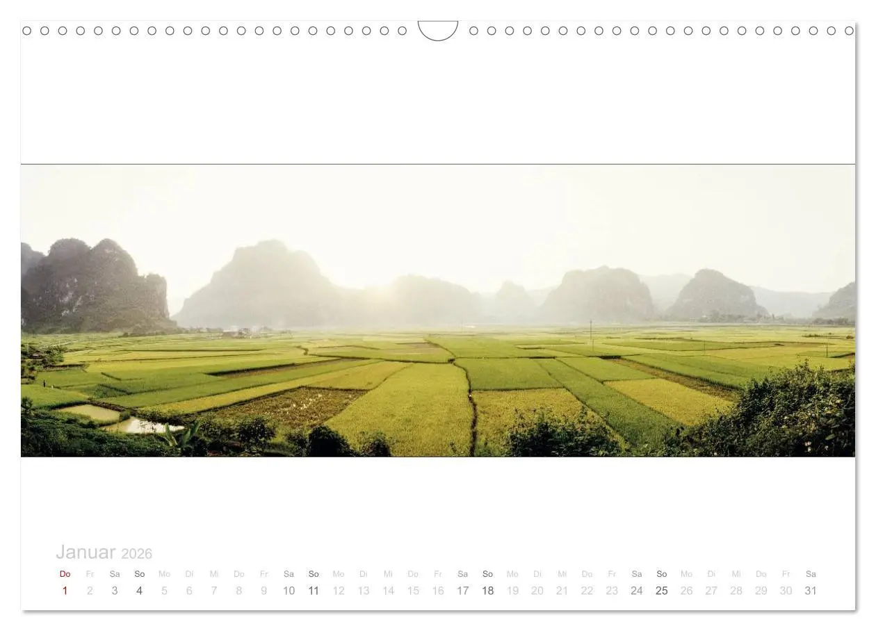Bild: 9783516125337 | Vietnam Panorama (Wandkalender 2026 DIN A3 quer), CALVENDO...