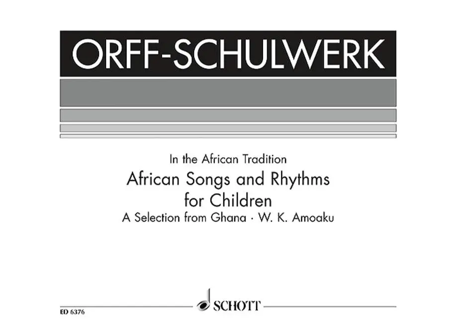 Cover: 9783795795337 | African Songs and Rhythms for Children | A Selection from Ghana