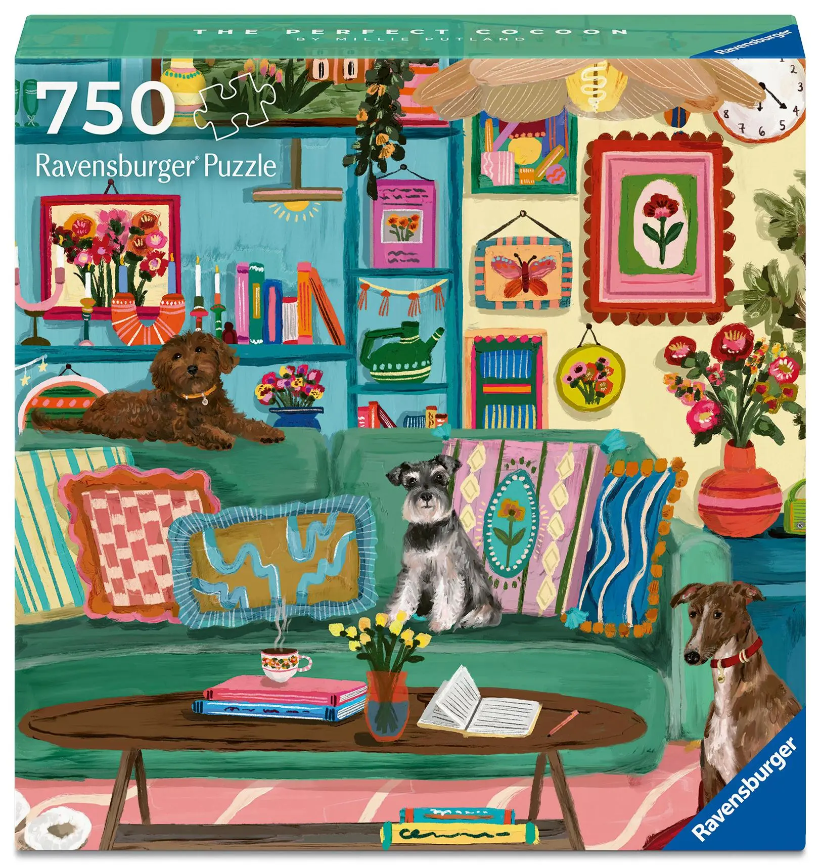 Cover: 4005555015437 | Erwachsenenpuzzle 750 Teile Art&amp;Soul Collection - Glücklicher Ort,...