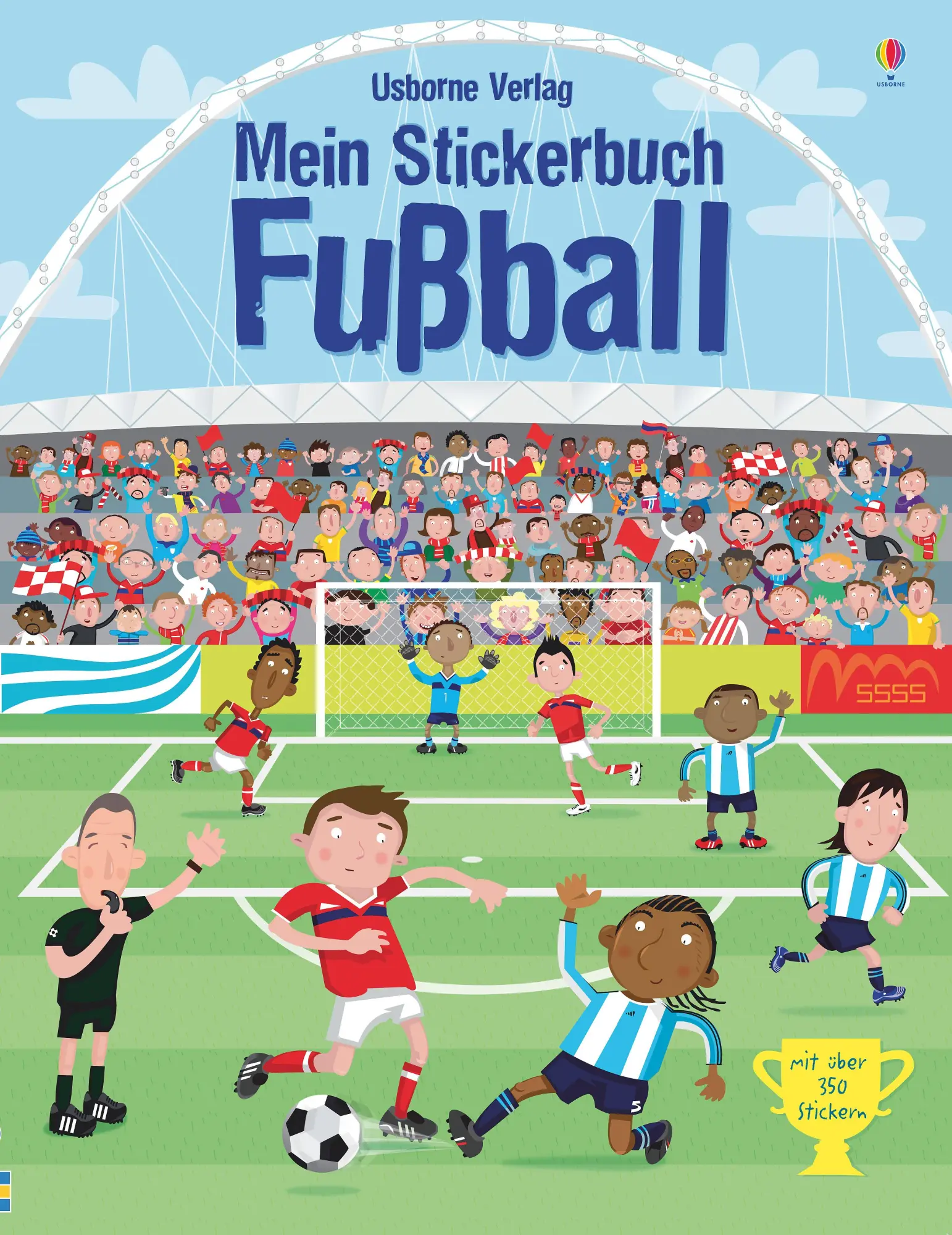 Cover: 9781782325437 | Mein Stickerbuch: Fußball | Andrea Reinacher | Taschenbuch | 34 S.