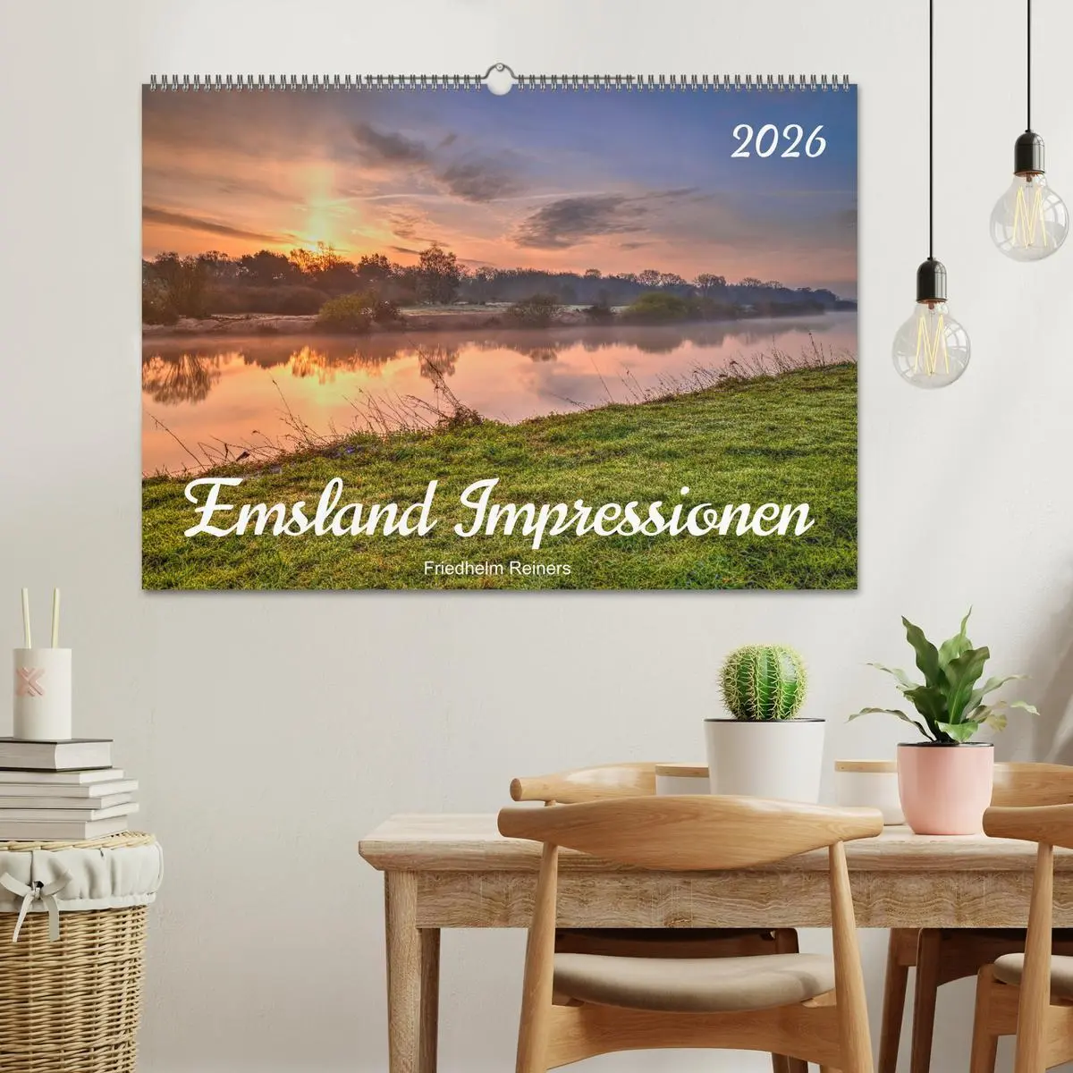 Bild: 9783457335437 | Emsland Impressionen (Wandkalender 2026 DIN A2 quer), CALVENDO...