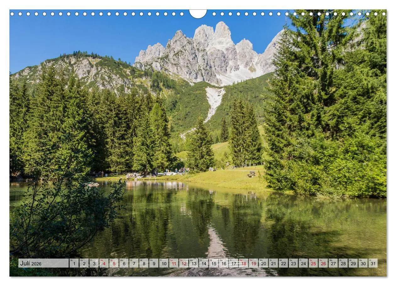 Bild: 9783457645437 | Dachstein und Schladminger Tauern (Wandkalender 2026 DIN A3 quer),...