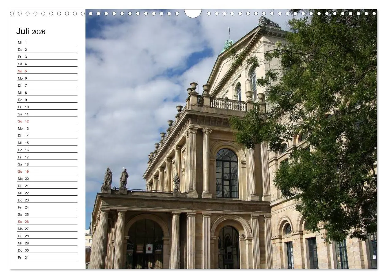 Bild: 9783516115437 | Hannover erleben (Wandkalender 2026 DIN A3 quer), CALVENDO...