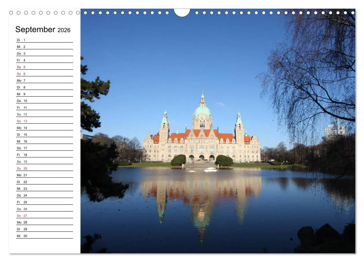 Bild: 9783516115437 | Hannover erleben (Wandkalender 2026 DIN A3 quer), CALVENDO...