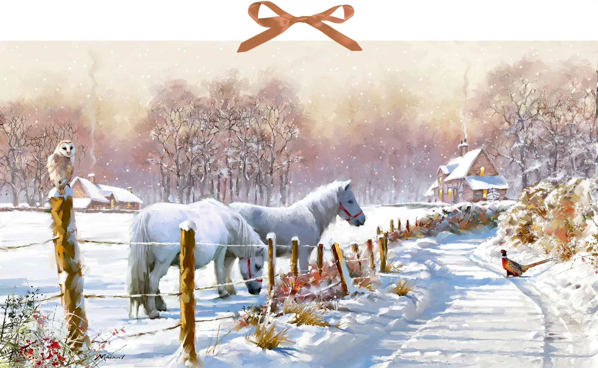 Cover: 4050003955537 | Wand-Adventskalender - Winterponys | Richard Mcneil | Kalender | 1 S.