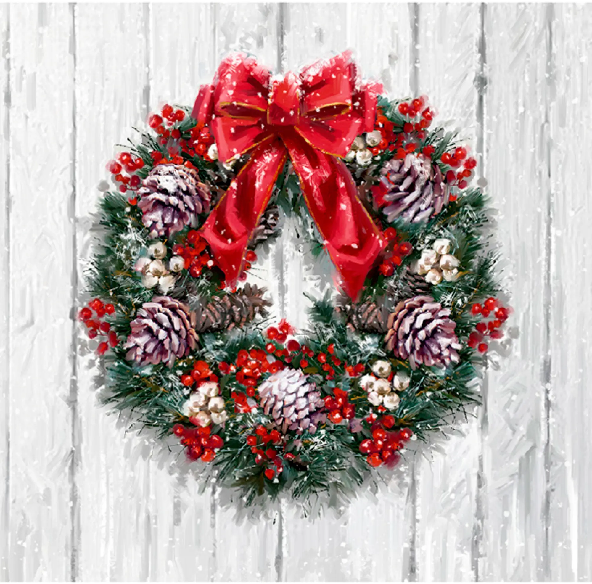 Bild: 4050003955537 | Wand-Adventskalender - Winterponys | Richard Mcneil | Kalender | 1 S.