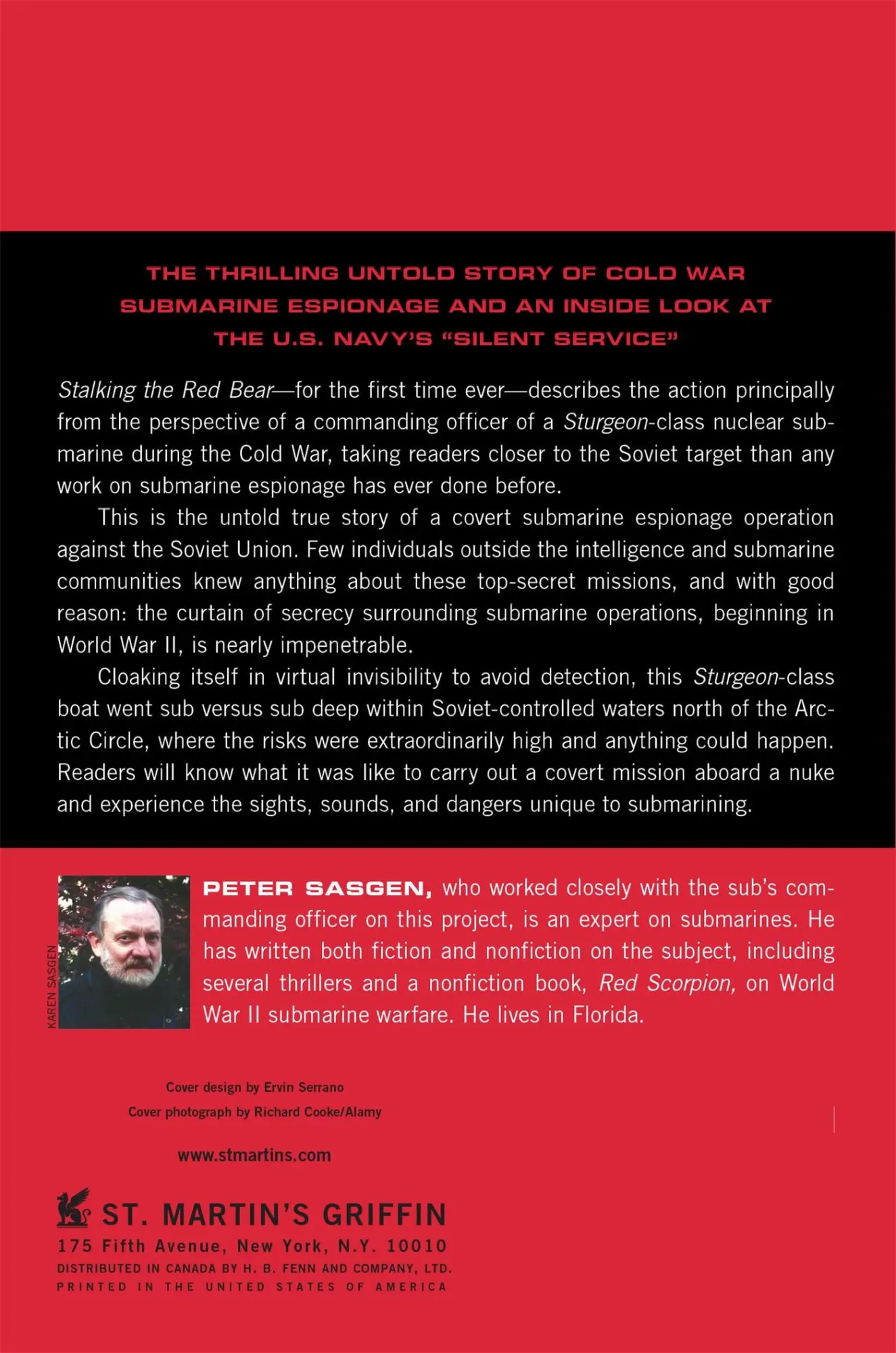 Rückseite: 9780312605537 | Stalking the Red Bear | Peter Sasgen | Taschenbuch | Englisch | 2010