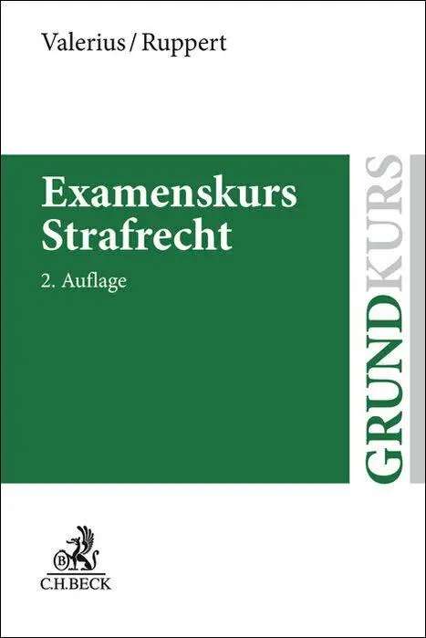 Cover: 9783406835537 | Examenskurs Strafrecht | Brian Valerius (u. a.) | Taschenbuch | 2025
