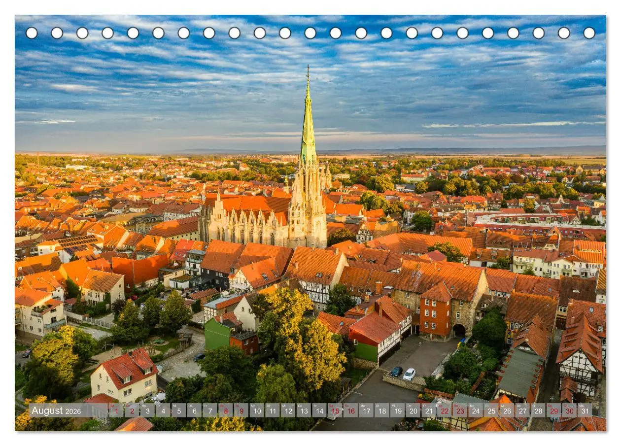 Bild: 9783457495537 | Ein Blick auf Mühlhausen in Thüringen (Tischkalender 2026 DIN A5...