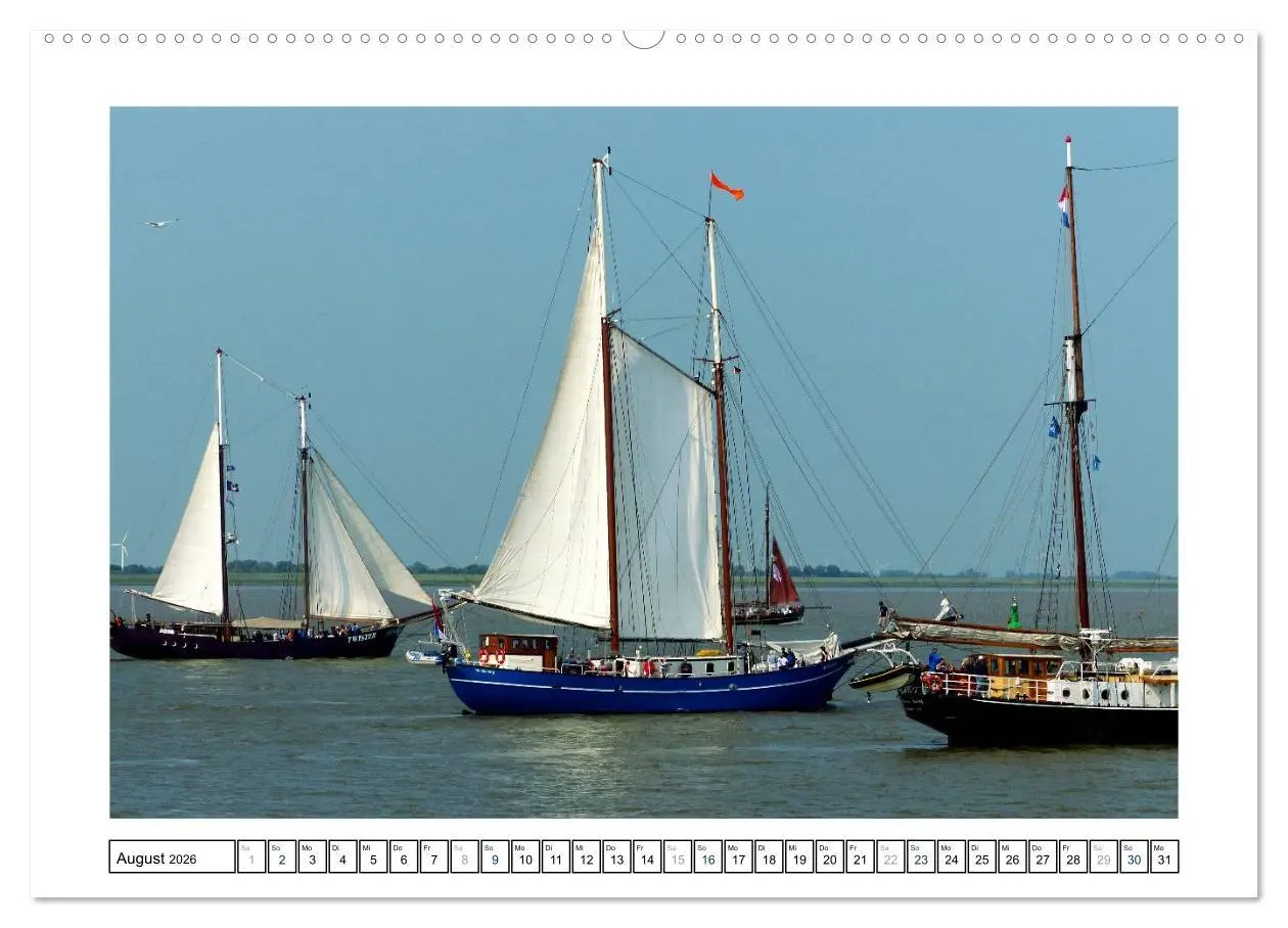 Bild: 9783516035537 | Segelspektakel in Bremerhaven. Die Sail (Wandkalender 2026 DIN A2...