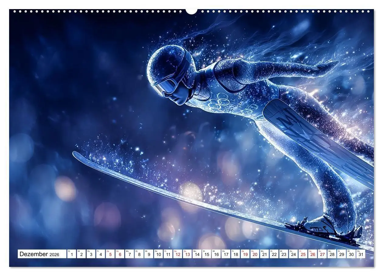 Bild: 9783516655537 | Olympische Sportarten (Wandkalender 2026 DIN A2 quer), CALVENDO...